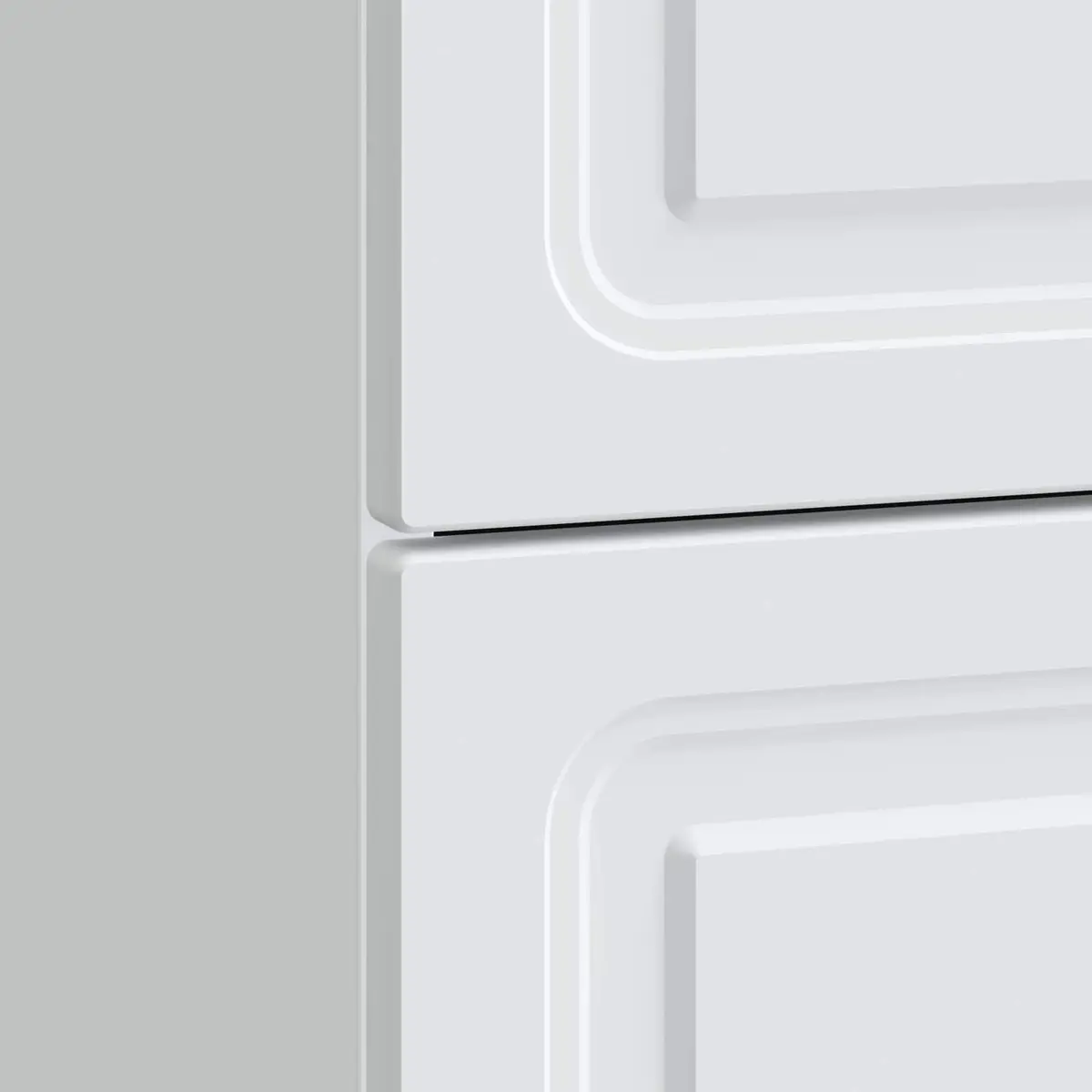 Bedside Cabinet White 62 x 34.5 x 44.5 cm Modern Bedroom Storage Drawer Table