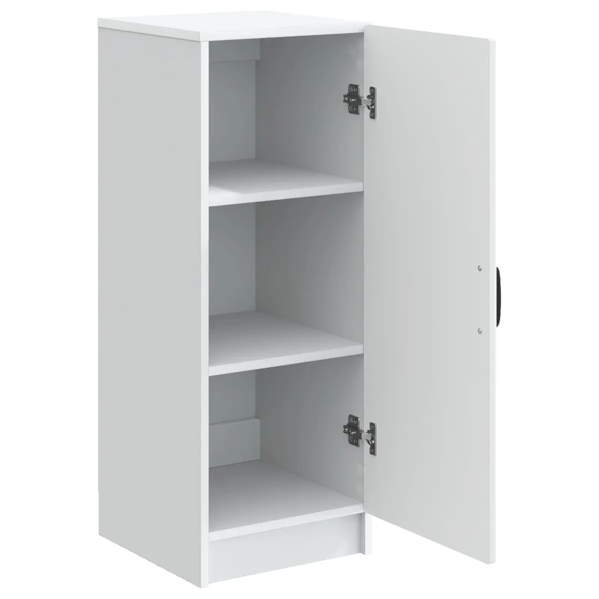 Sideboard Storage Cabinet White Adjustable Shelves and Drawers 33 x 34.5 x 87 cm
