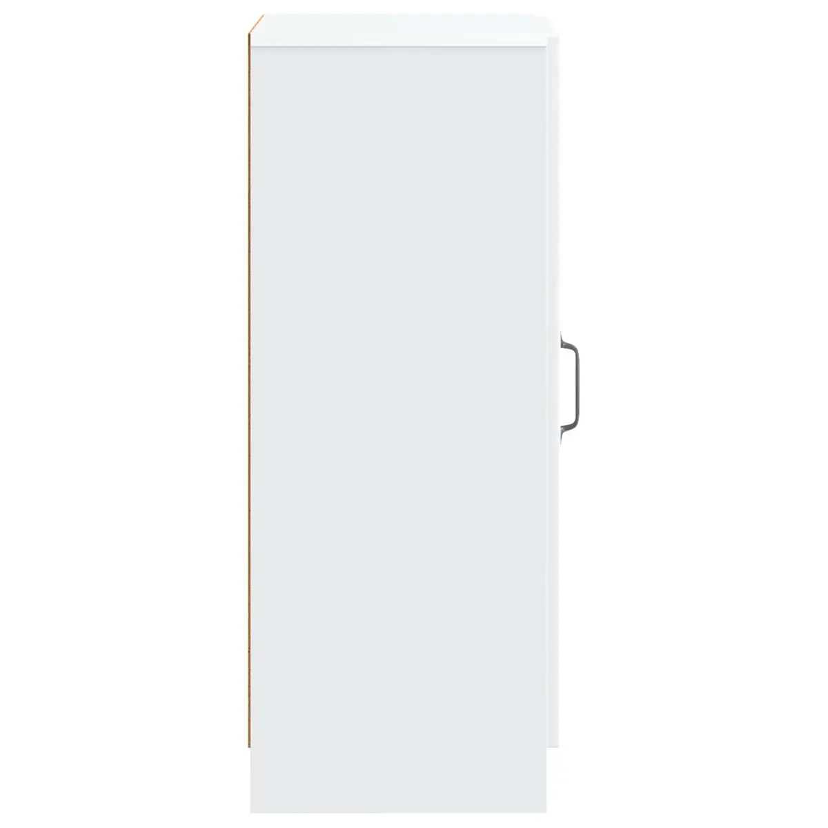 Sideboard Storage Cabinet White Adjustable Shelves and Drawers 33 x 34.5 x 87 cm