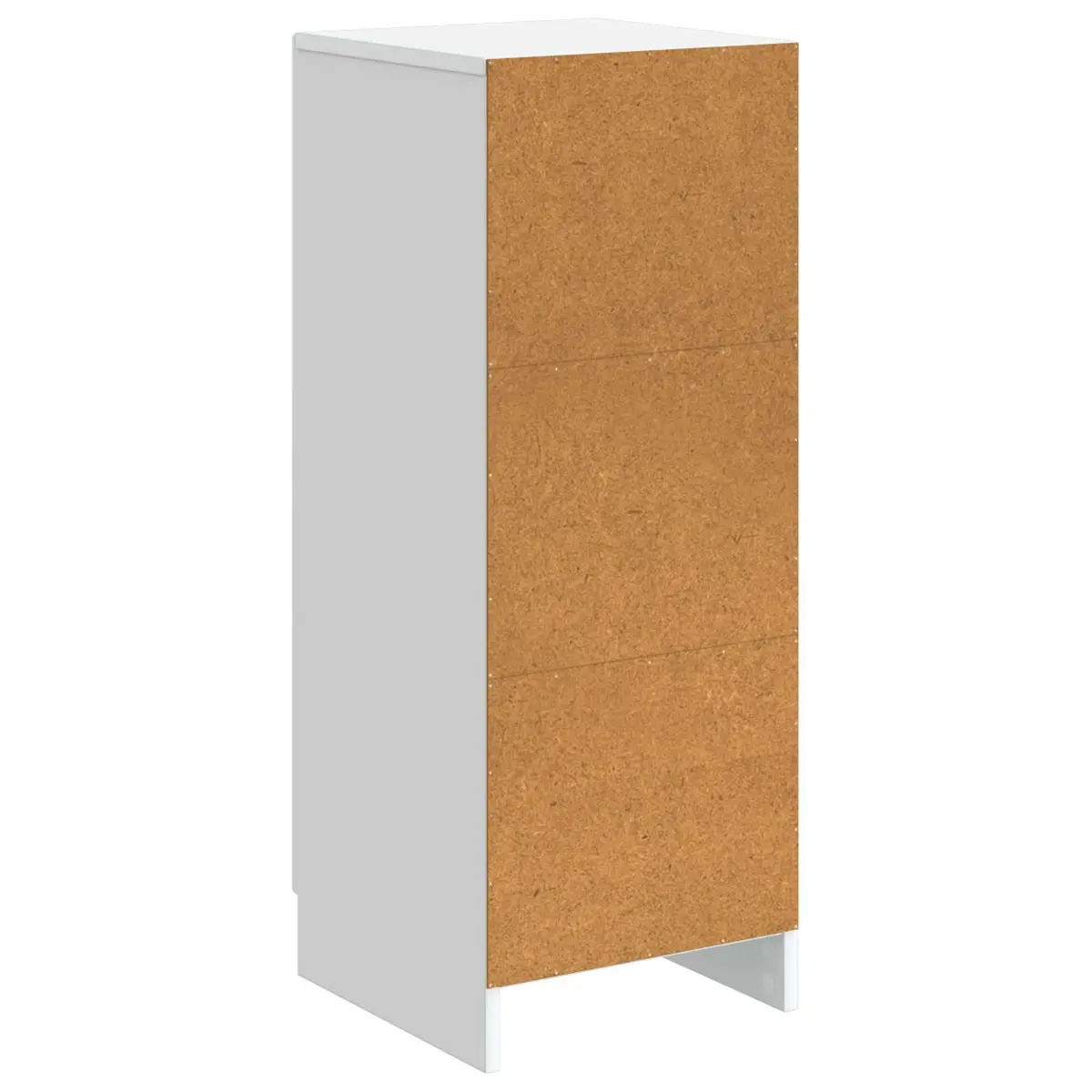 Sideboard Storage Cabinet White Adjustable Shelves and Drawers 33 x 34.5 x 87 cm