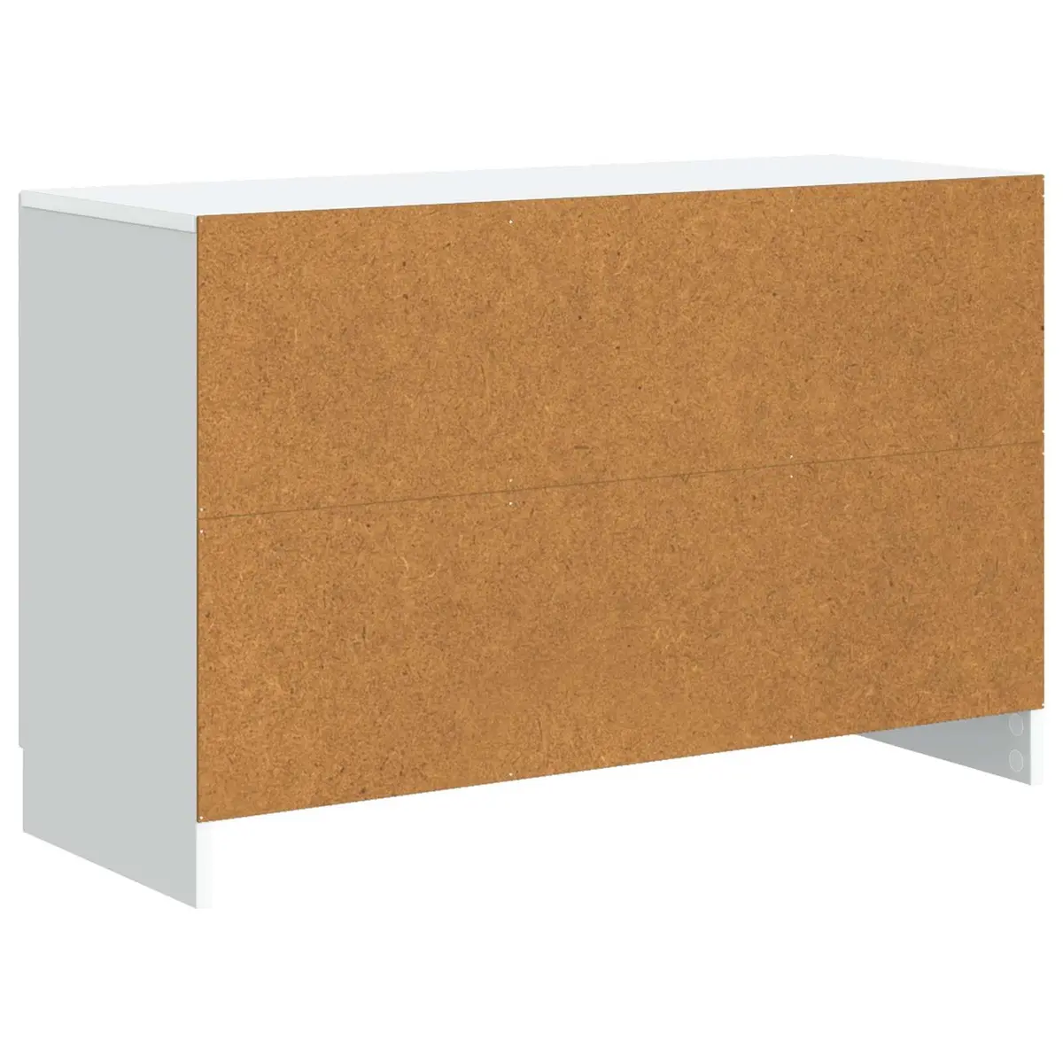 Sideboard Modern White Storage Cabinet 89 x 34.5 x 57 cm
