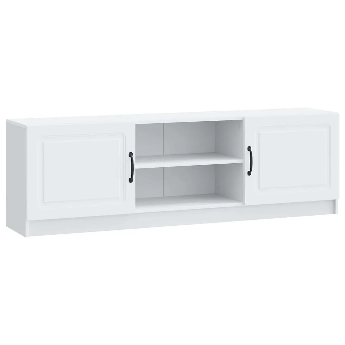 White TV Cabinet for Living Room Organization