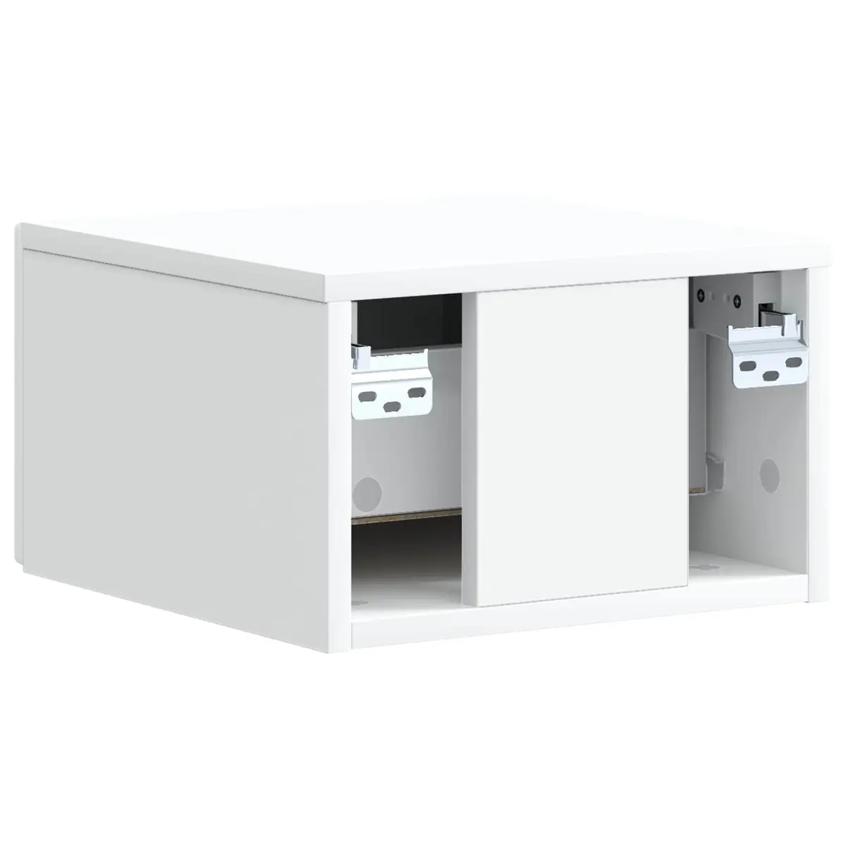 Floating Bedside Cabinet with Easy Storage