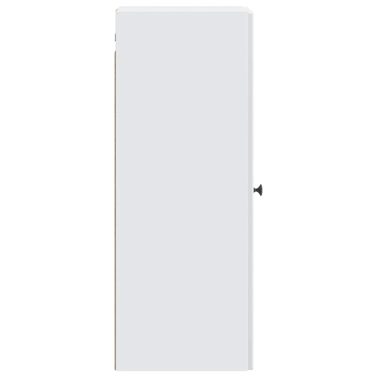 Engineered Wood Wall-Mounted Storage Cabinet Vintage White 33 x 34.5 x 90 cm