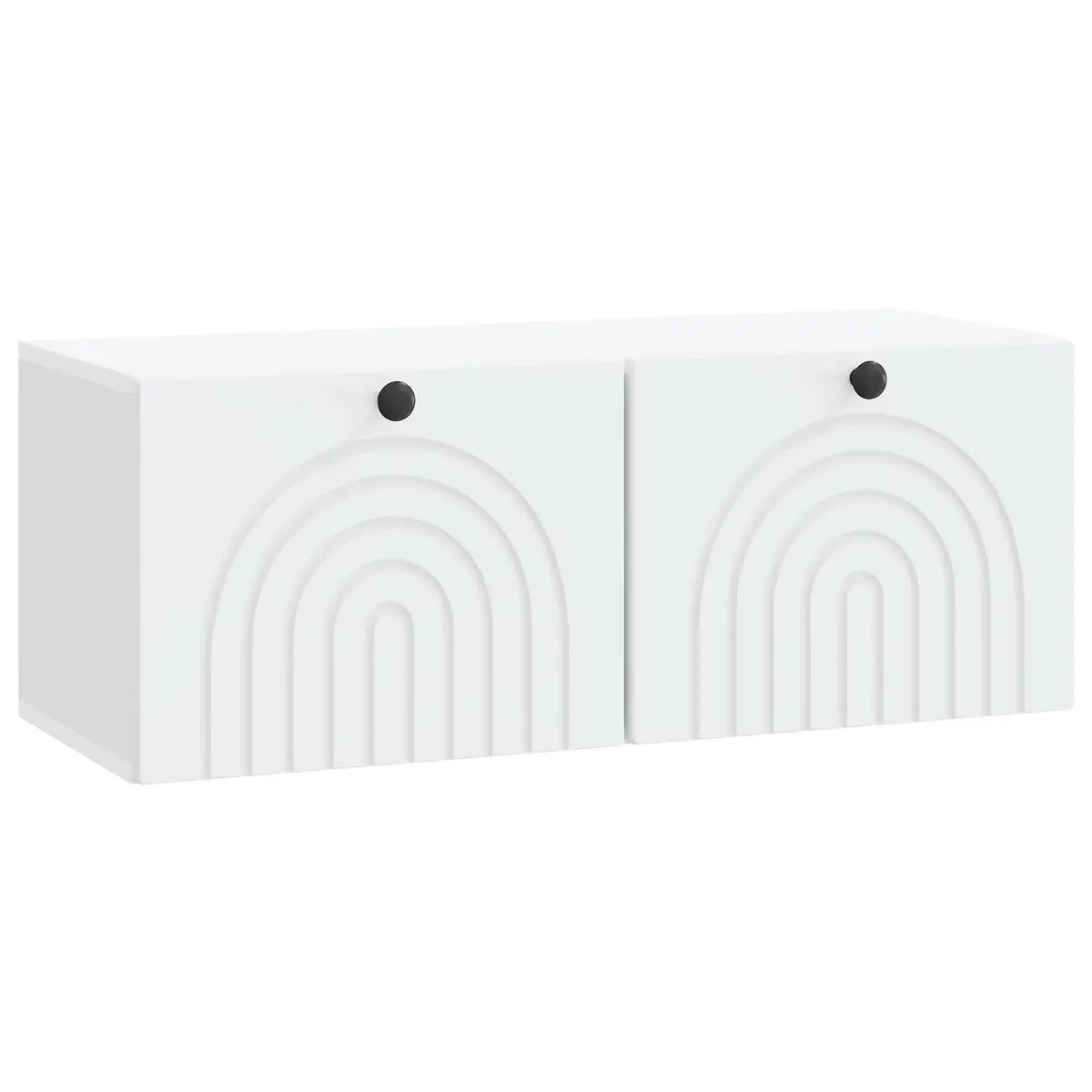 Wall-Mounted TV Cabinet White 78.5 x 31 x 30 cm Storage Unit