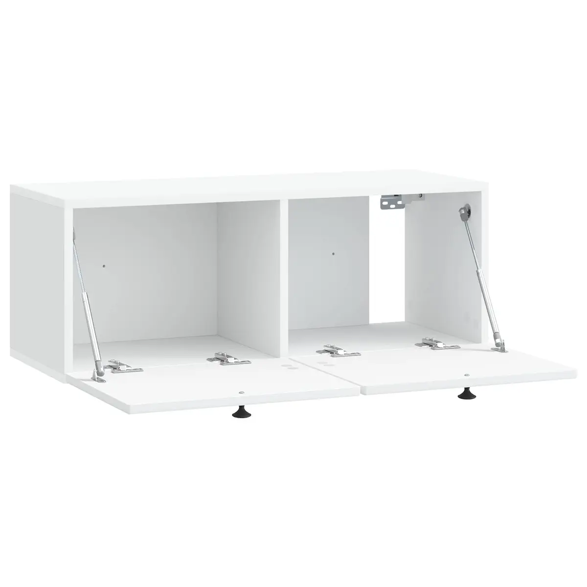 Wall-Mounted TV Cabinet White 78.5 x 31 x 30 cm Storage Unit