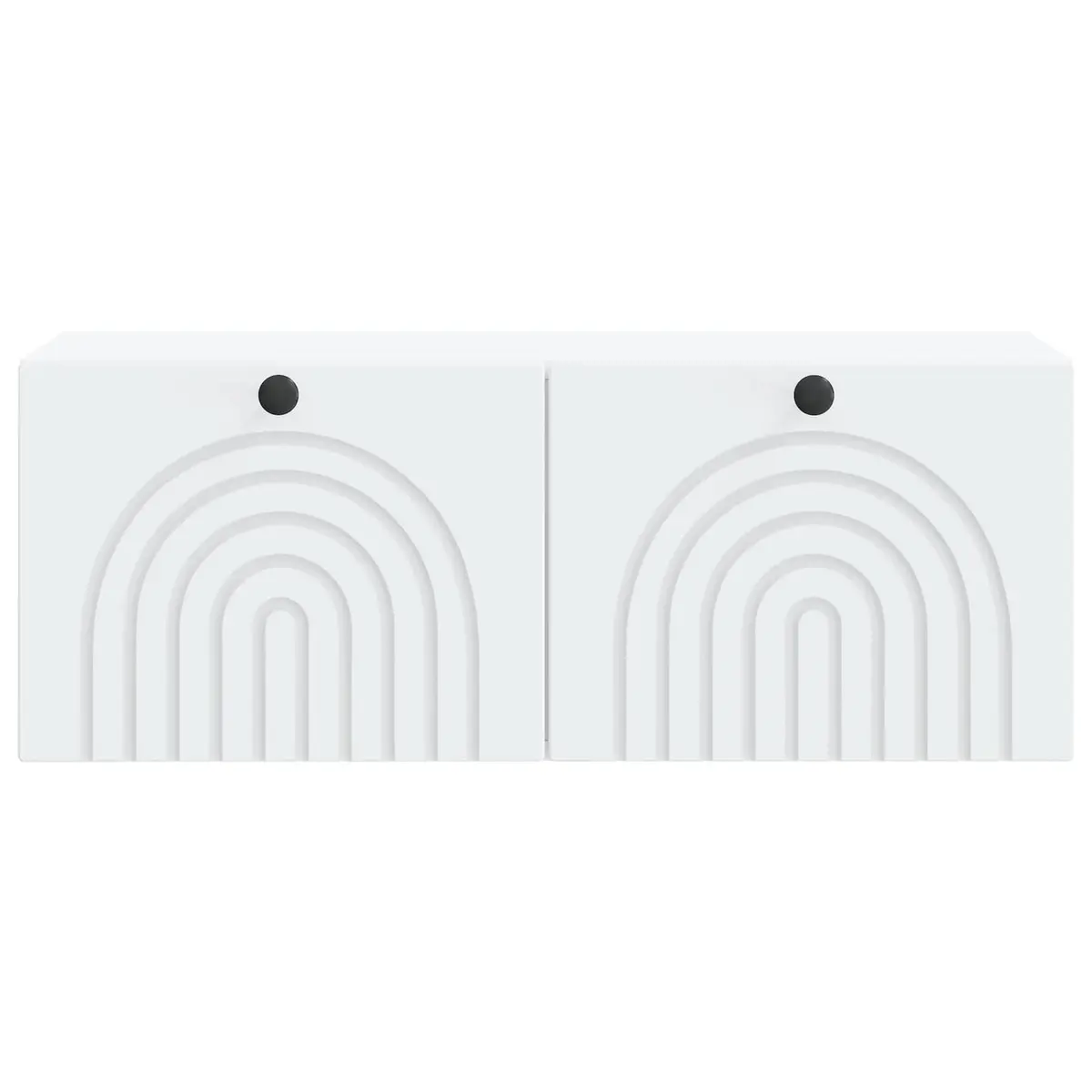 Wall-Mounted TV Cabinet White 78.5 x 31 x 30 cm Storage Unit