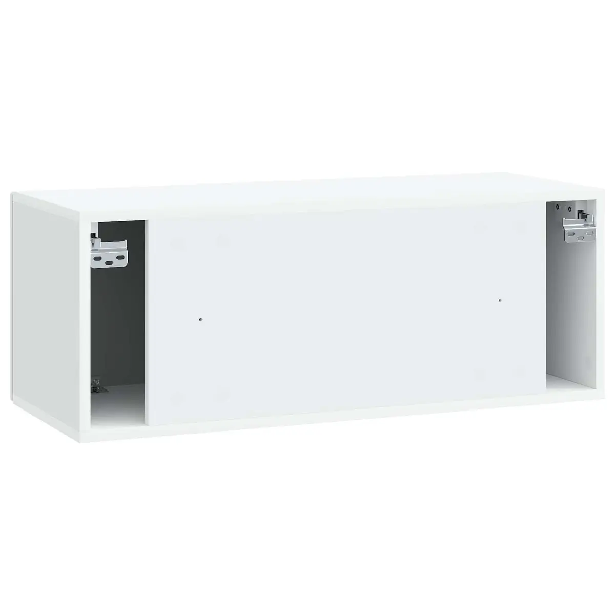 Wall-Mounted TV Cabinet White 78.5 x 31 x 30 cm Storage Unit