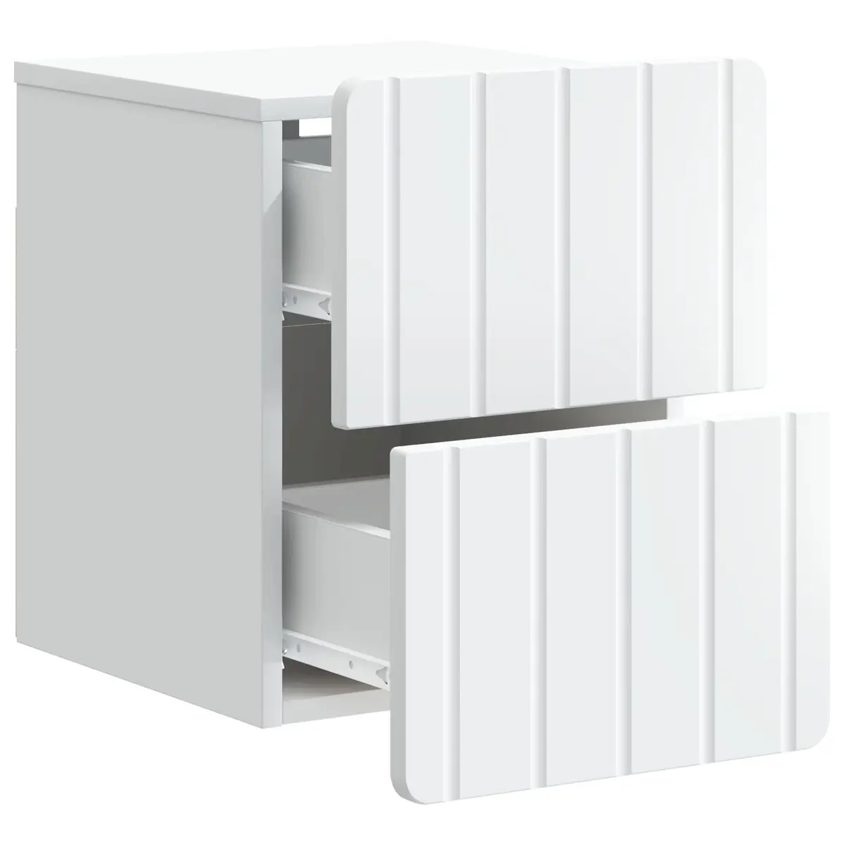 Wall-Mounted Bedside Cabinet for Style and Storage