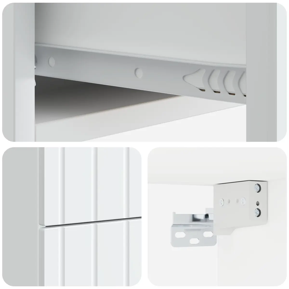 Wall-Mounted Bedside Cabinet for Style and Storage