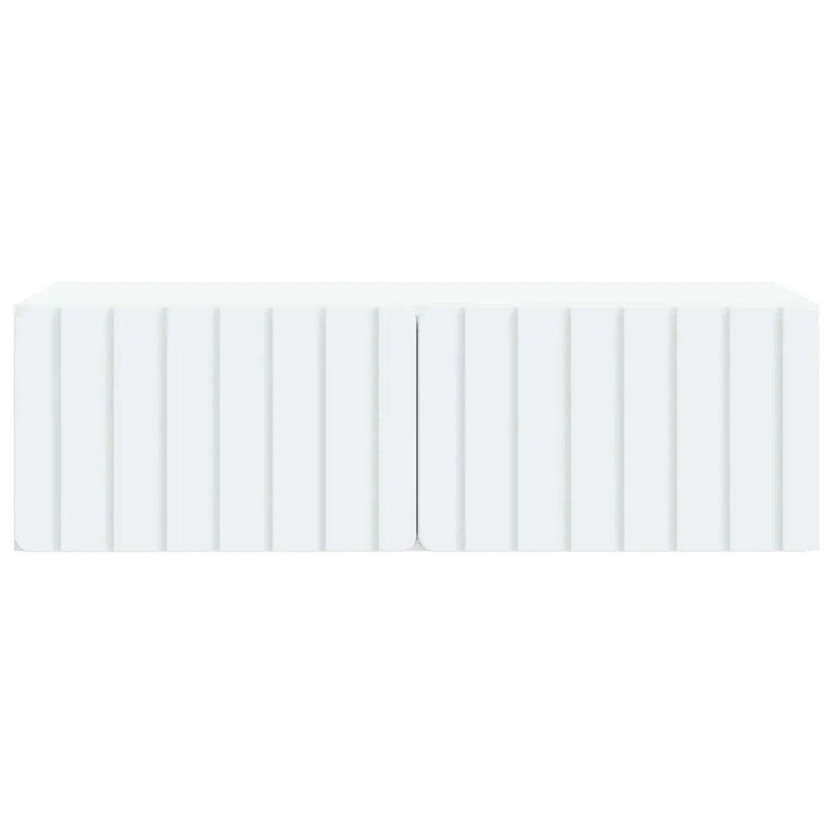 Wall-Mounted TV Cabinet Modern White 98x41x30cm