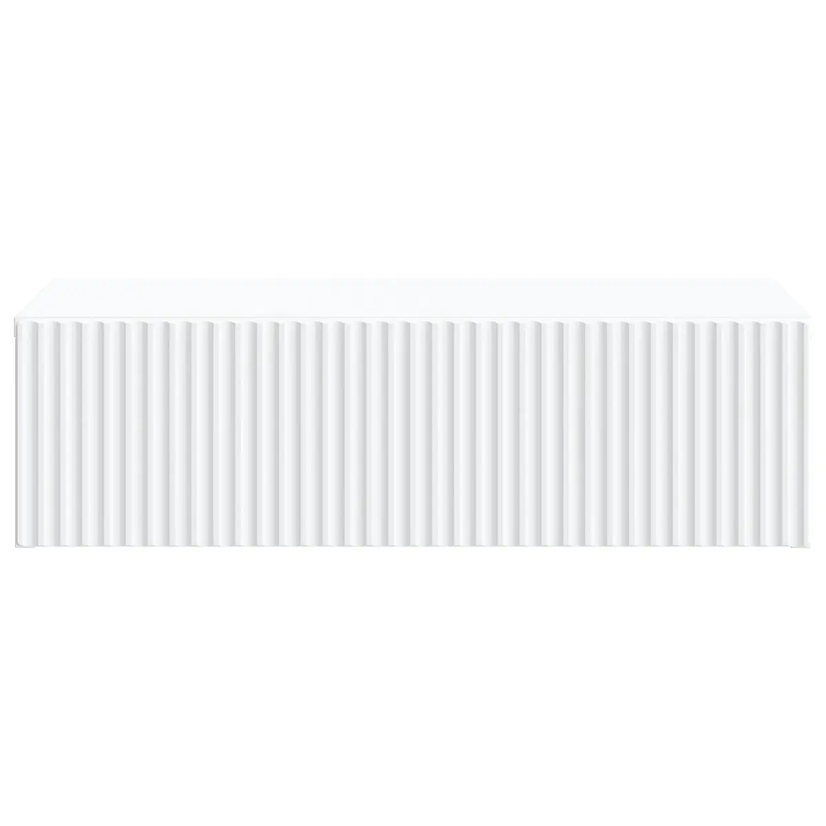 White Floating Table for Home Spaces