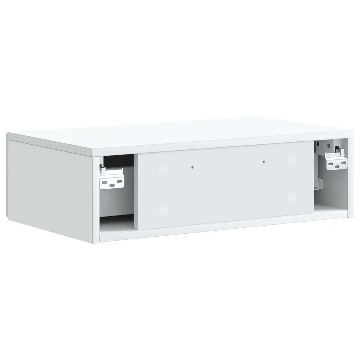 White Floating Table for Home Spaces