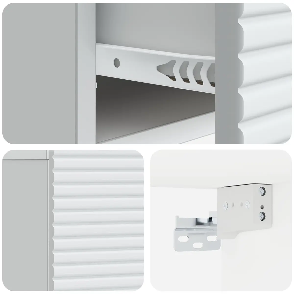 Wall-Mounted Bedside Cabinet
