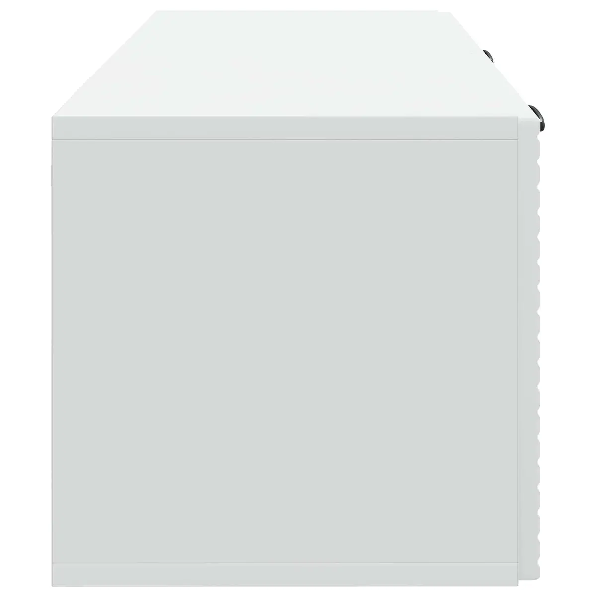 Wall-Mounted TV Cabinet in White