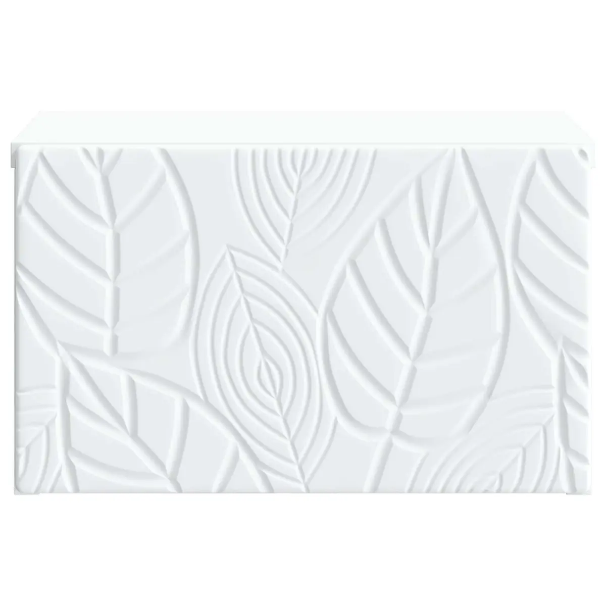 Wall-Mounted Side Table Modern Compact White Storage Drawer