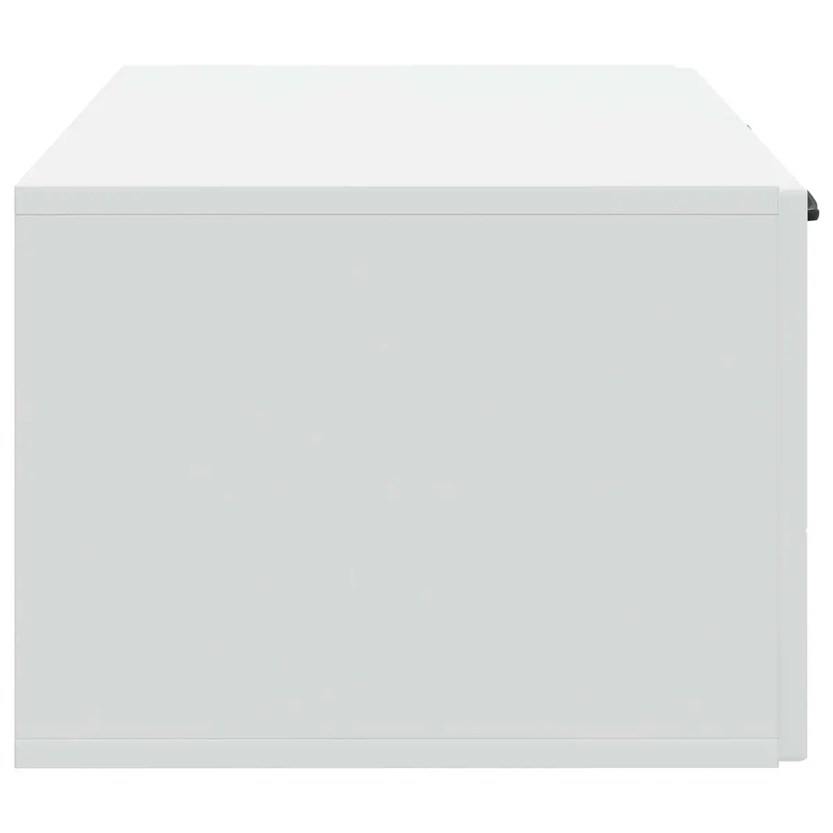 Wall-Mounted TV Cabinet White Modern Storage Unit Living Room Media Console