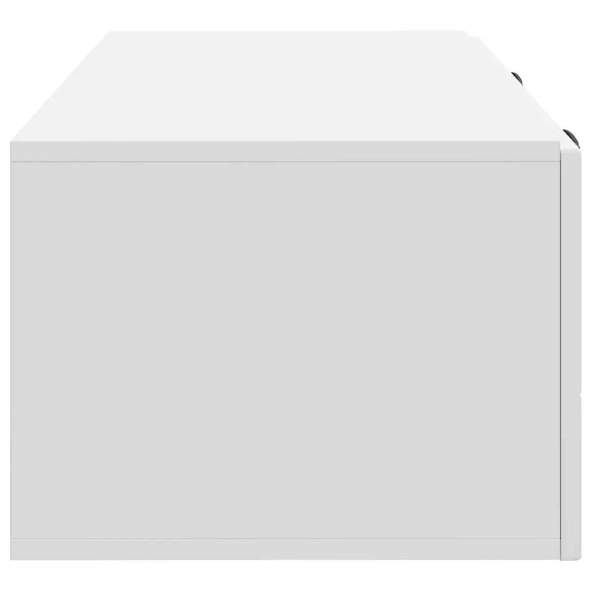 Wall-Mounted TV Cabinet White Modern Storage Unit 78.5 x 41 x 30 cm