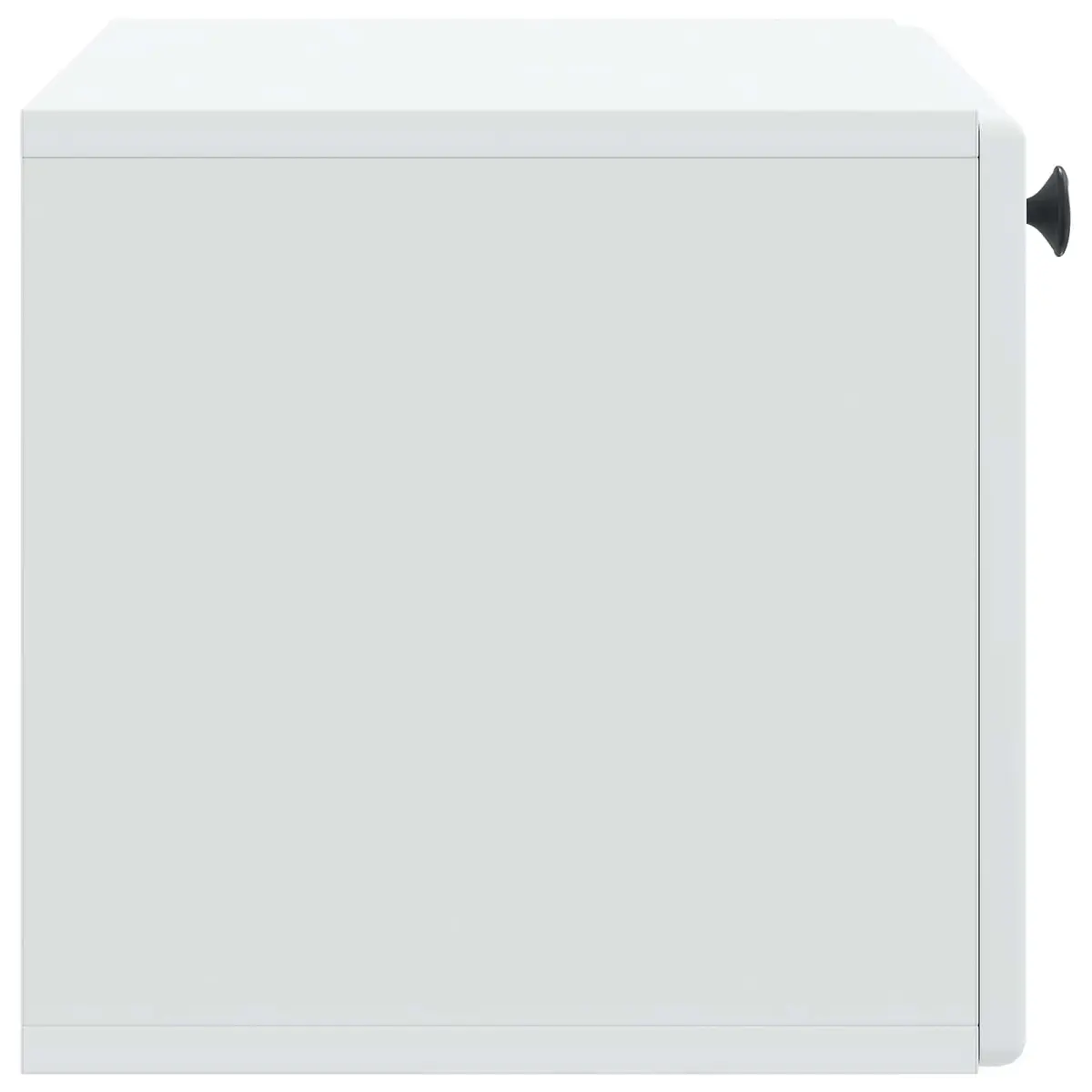 Wall-Mounted TV Cabinet Engineered Wood White 59.5 x 31 x 30 cm