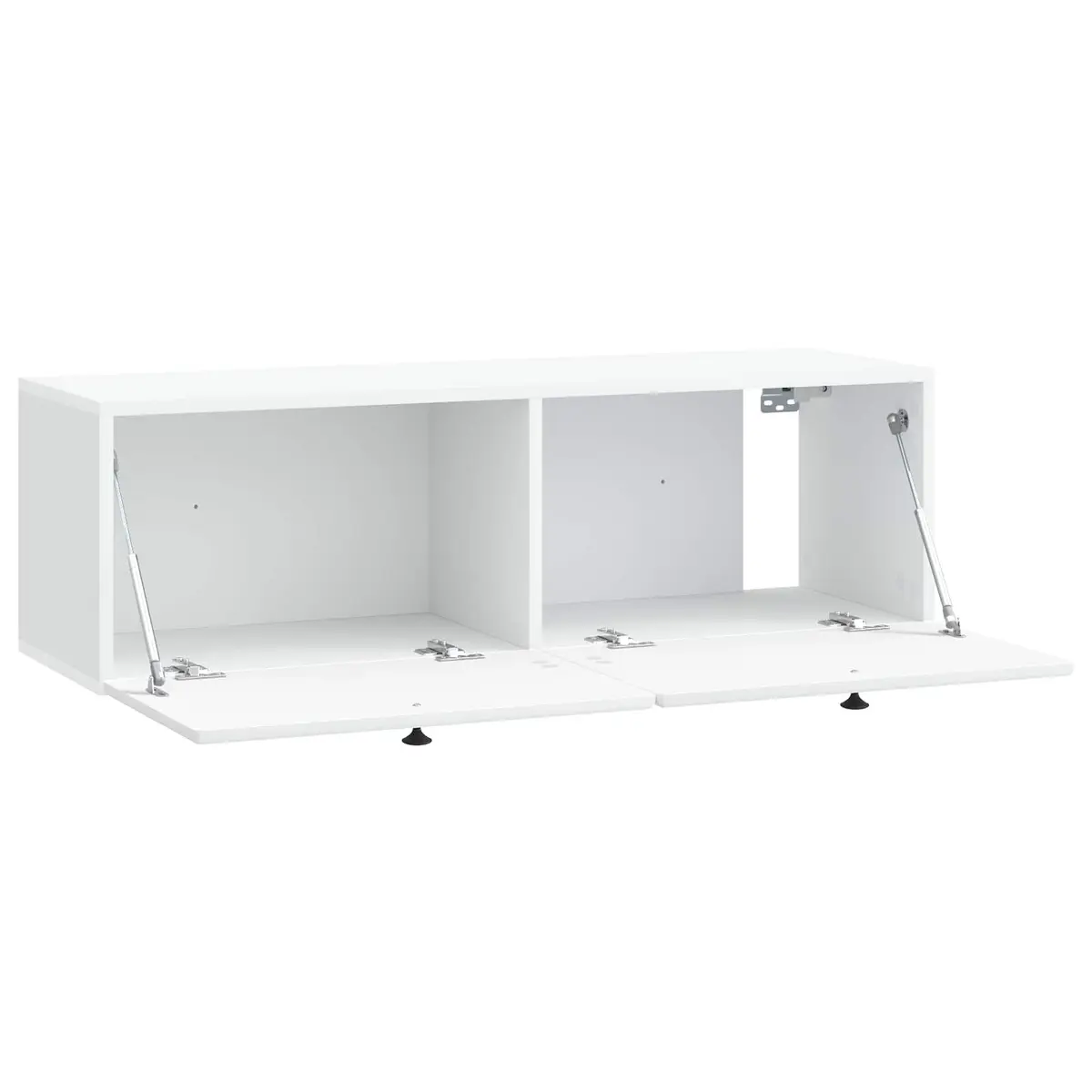 Wall-Mounted TV Cabinet 98 x 31 x 30 cm Storage Unit Living Room Organiser