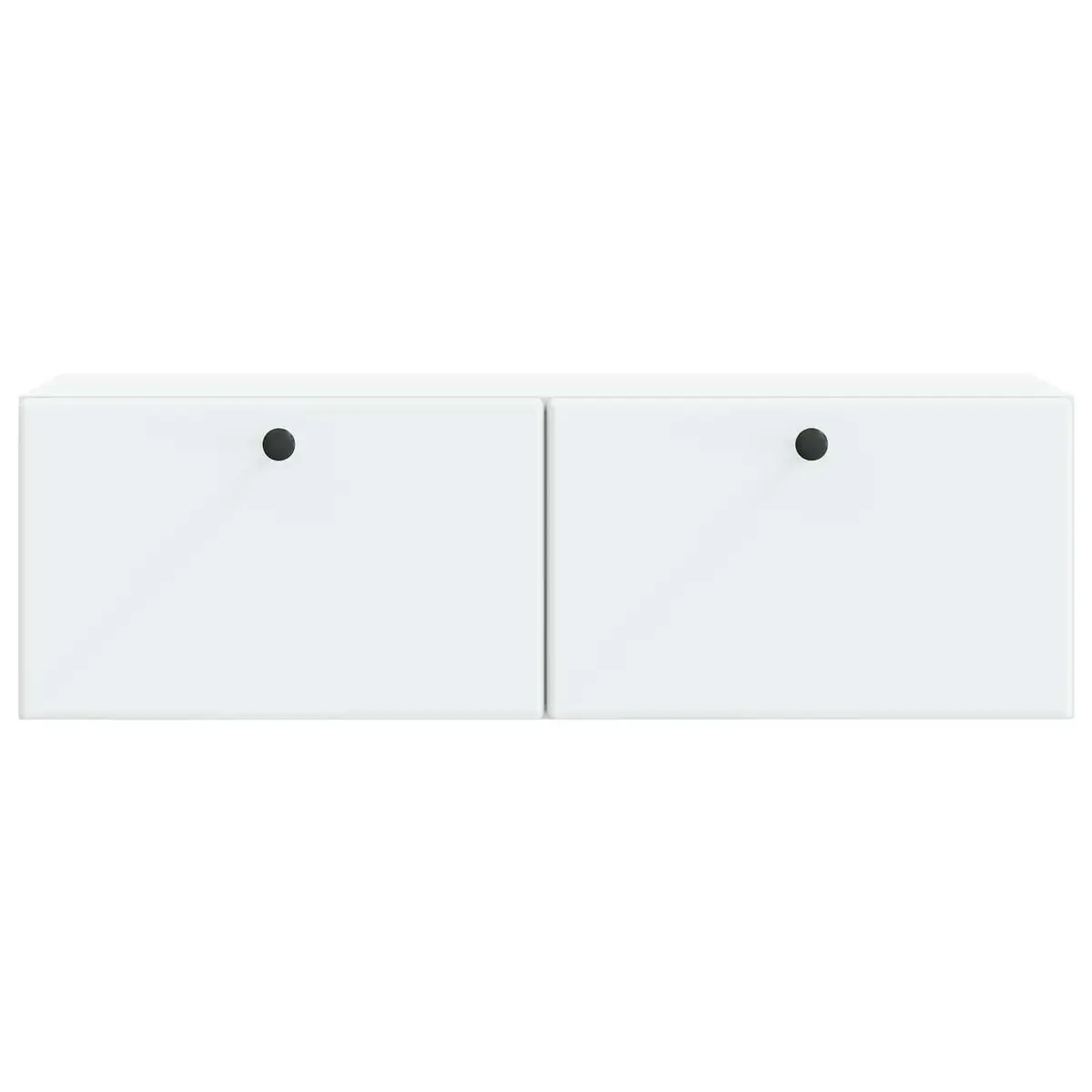 Wall-Mounted TV Cabinet 98 x 31 x 30 cm Storage Unit Living Room Organiser