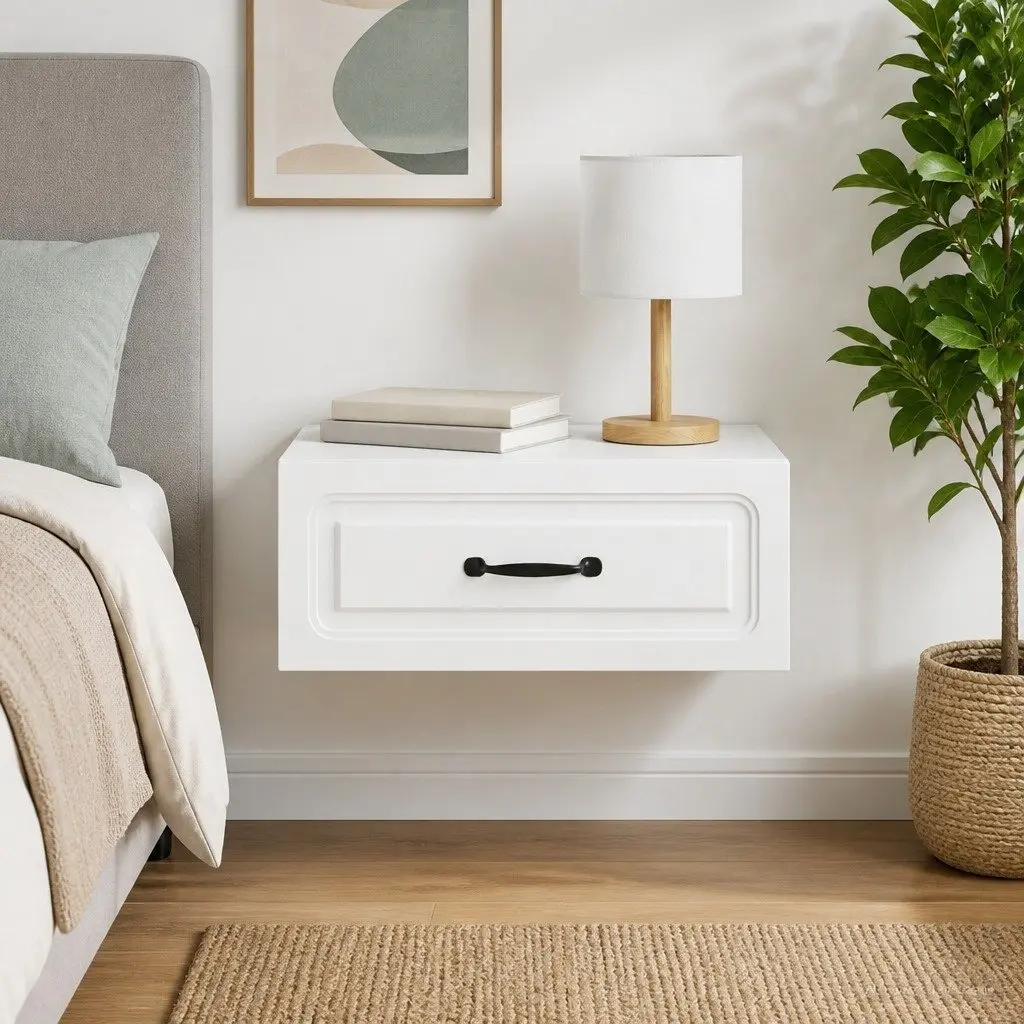 Wall-Mounted Bedside Cabinet