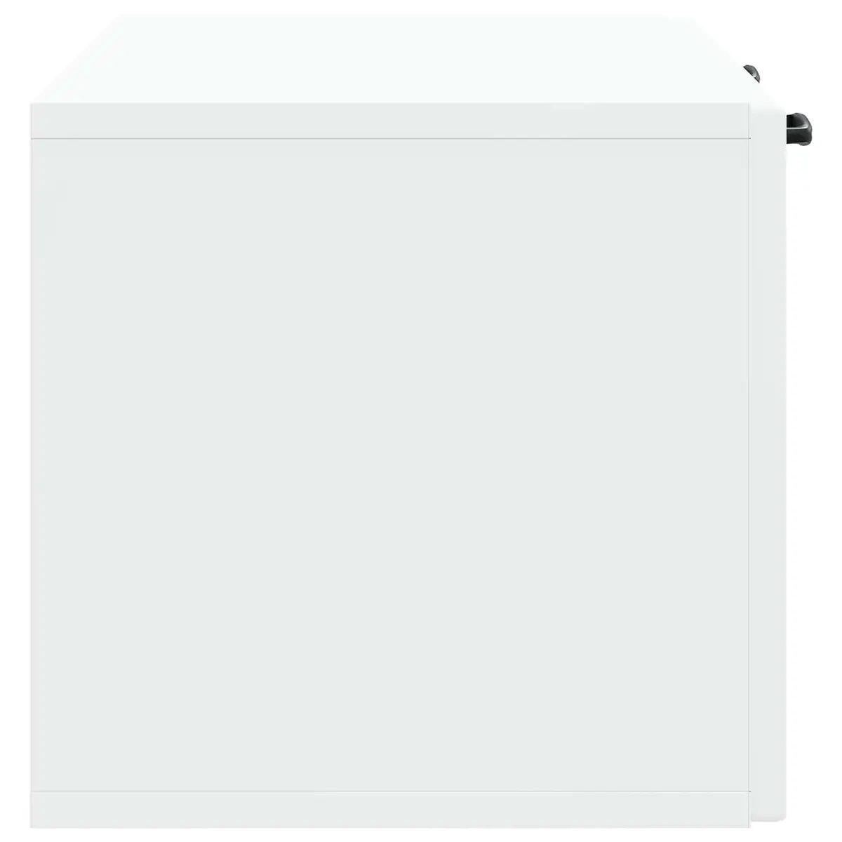 Wall-Mounted TV Cabinet Compact Entertainment Unit White 78.5 x 31 x 30 cm