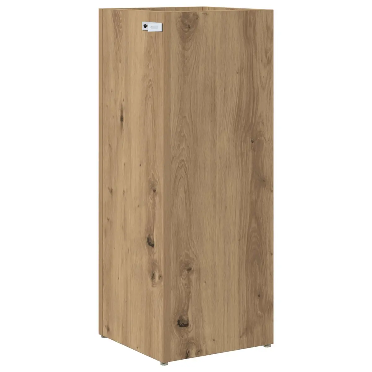 Umbrella Stand Wooden Storage Organizer Modern Design Hallway Entryway Brown
