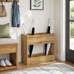 Charming Brown Umbrella Stand Storage for Your Home