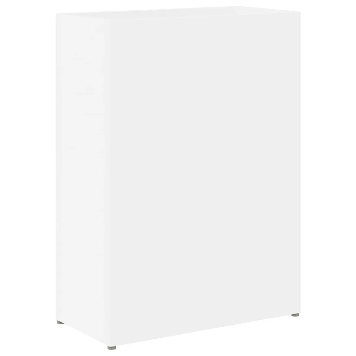 Umbrella Stand White Rectangular Storage Rack Modern 40 x 20 x 55.5 cm