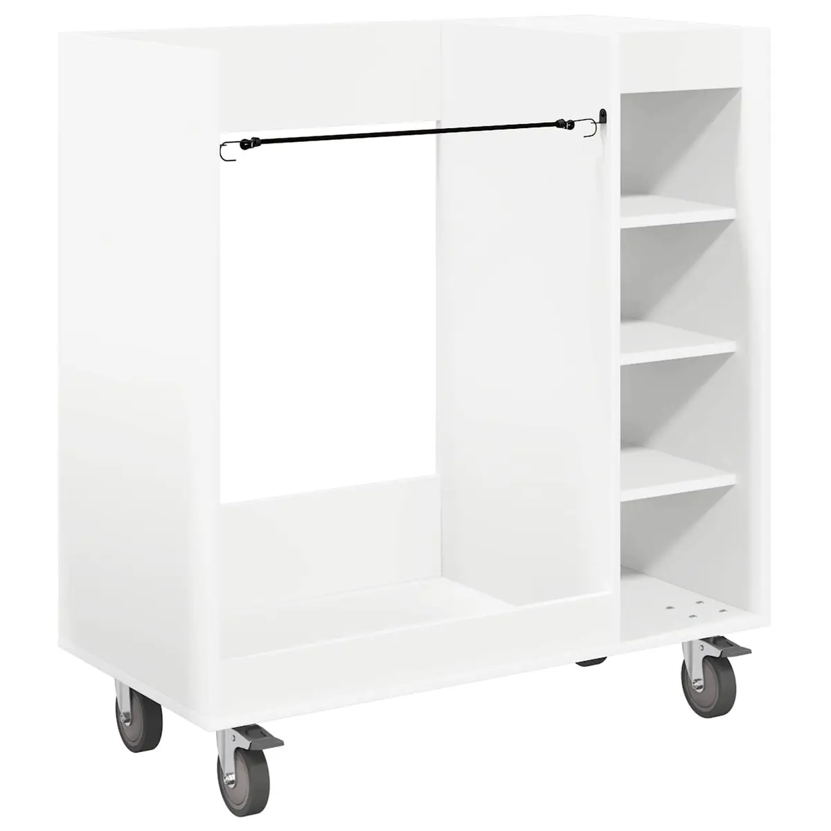 White Wooden Golf Cabinet
