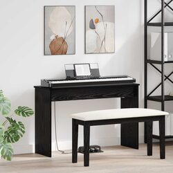 Your Go-To Black Oak Keyboard Stand, Stylish & Practical