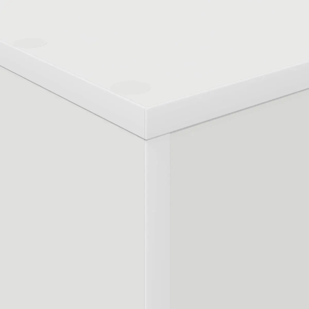 Magazine Rack with Shelf White Engineered Wood Free-standing Display Unit