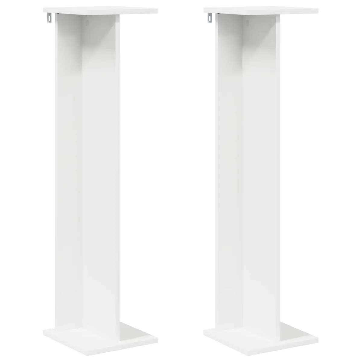 Plant Stand Multi-Tier White 25 x 25.5 x 100.5 cm 2 pcs Indoor Display