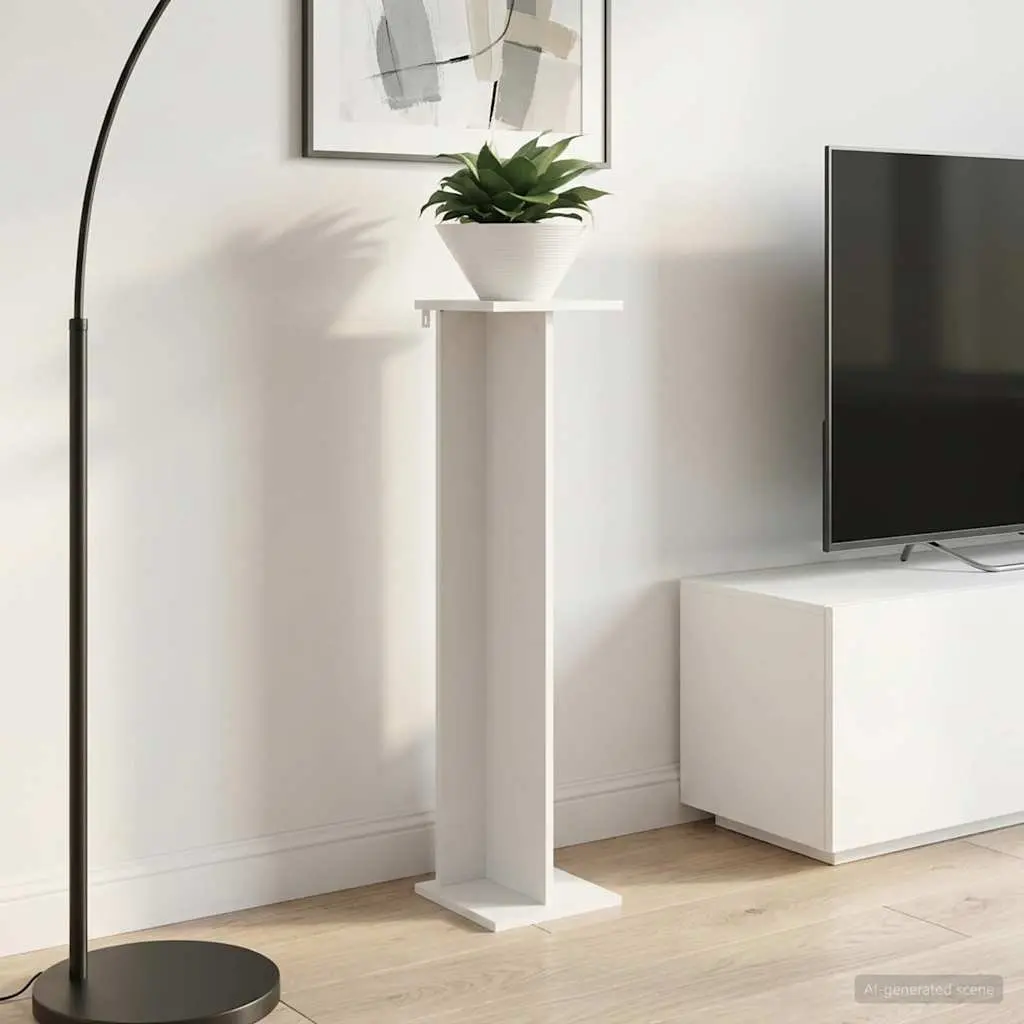 Plant Stand Multi-Tier White 25 x 25.5 x 100.5 cm 2 pcs Indoor Display