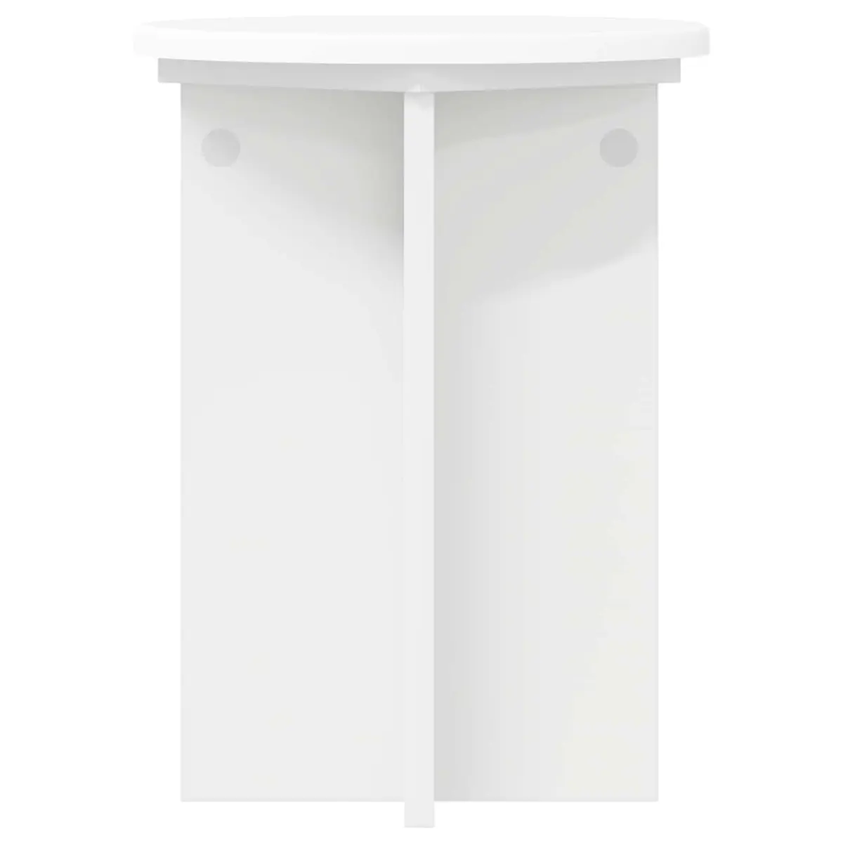 Plant Stand Modern Indoor Display Engineered Wood 29.5 x 40 cm 2 Pieces