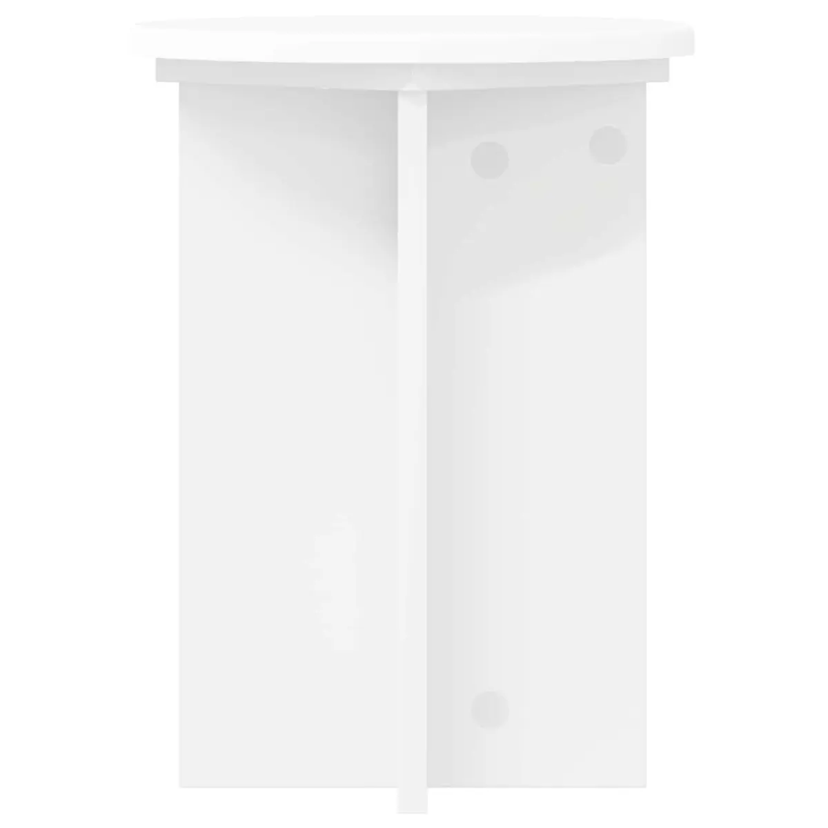 Plant Stand Modern Indoor Display Engineered Wood 29.5 x 40 cm 2 Pieces