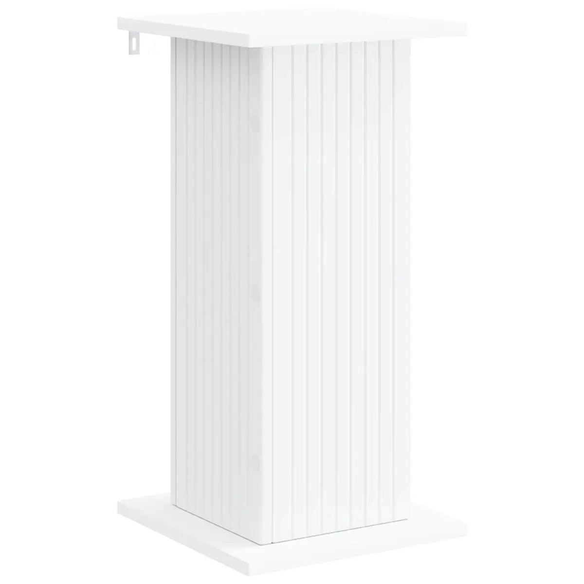 Plant Stand Modern Indoor Display Shelving Unit White 2 Pieces