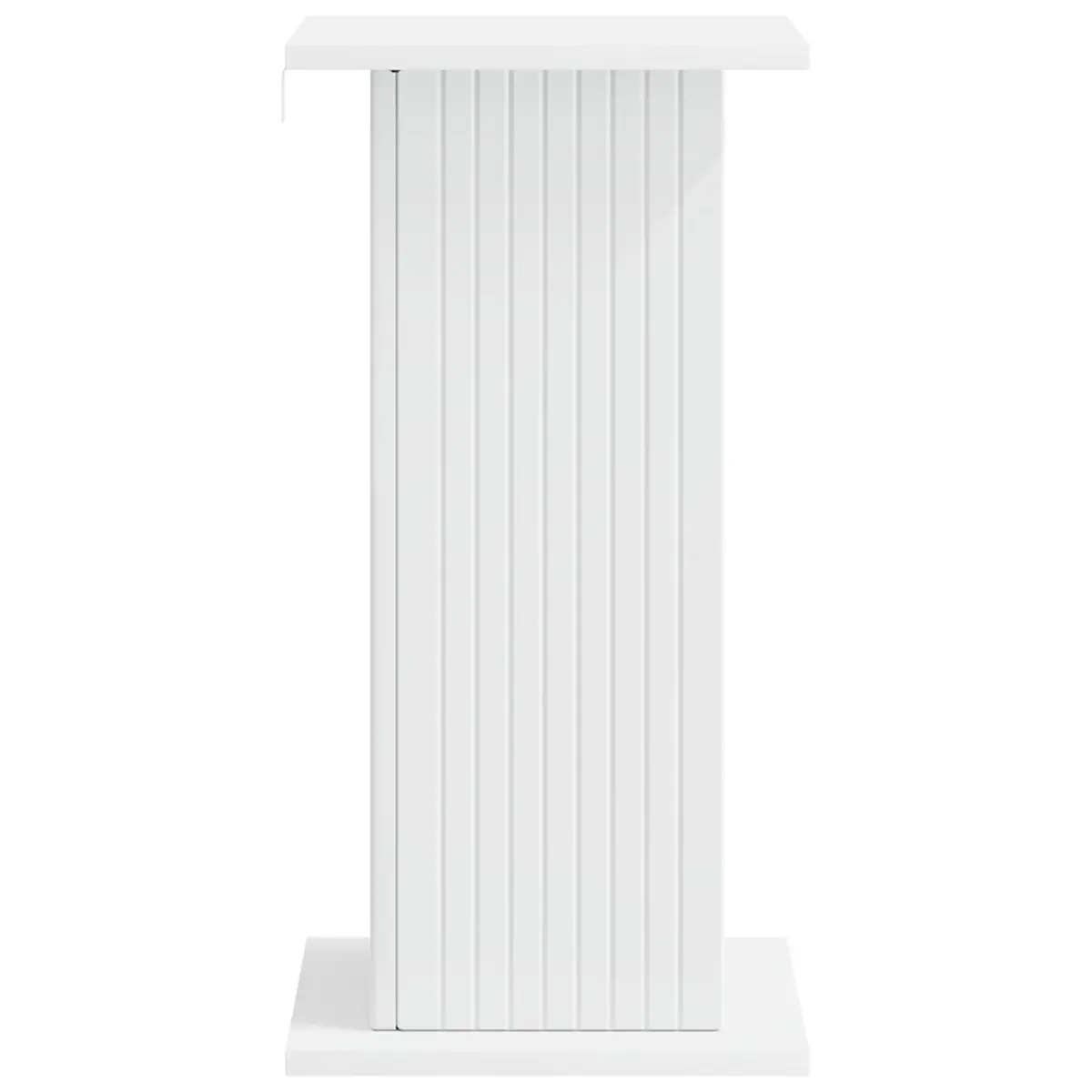 Plant Stand Modern Indoor Display Shelving Unit White 2 Pieces