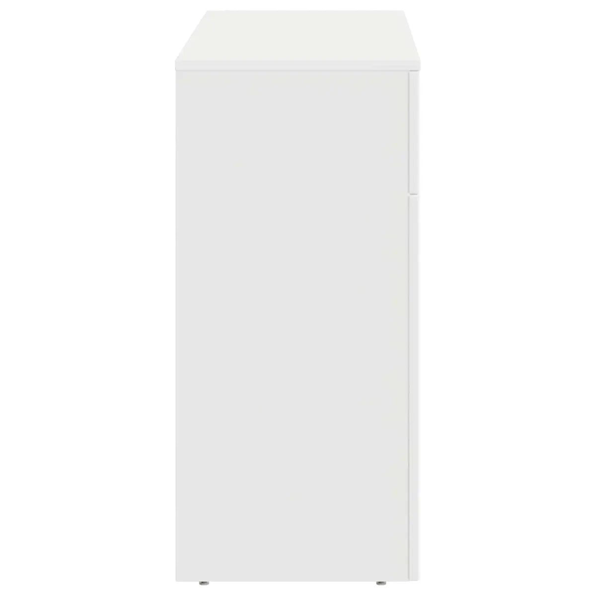 Coffee Table White Rectangular Modern 102 x 35 x 75 cm Engineered Wood