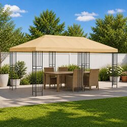 Your Ideal 6 x 3 m Garden Gazebo Canopy Cover Awaits
