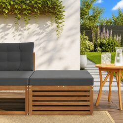 Friendly Outdoor Footstool for Your Relaxing Space