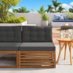 Enhance Your Outdoor Experience with This Sofa