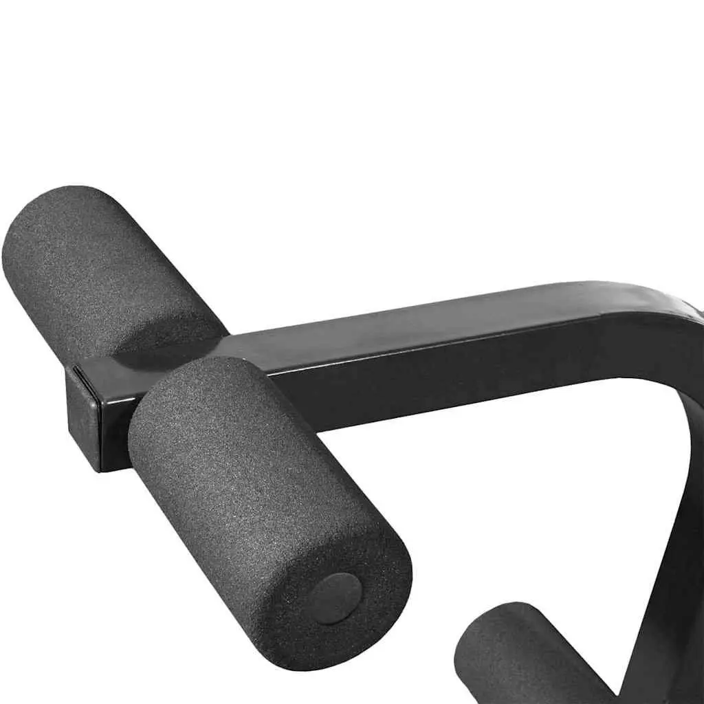 Weight Bench Adjustable Black Home Gym Fitness Equipment