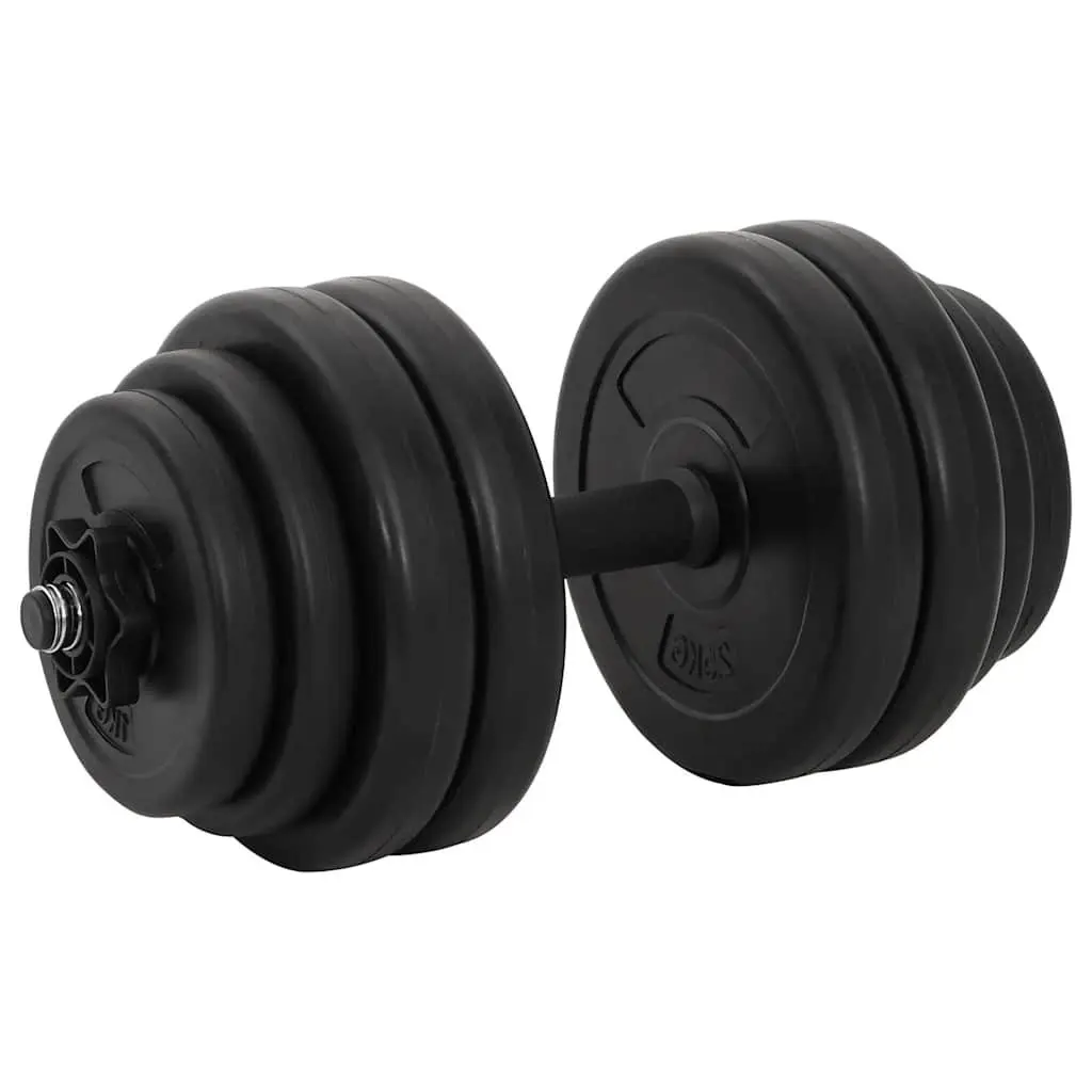 Dumbbells Red 15kg Ergonomic Anti-Slip Handles