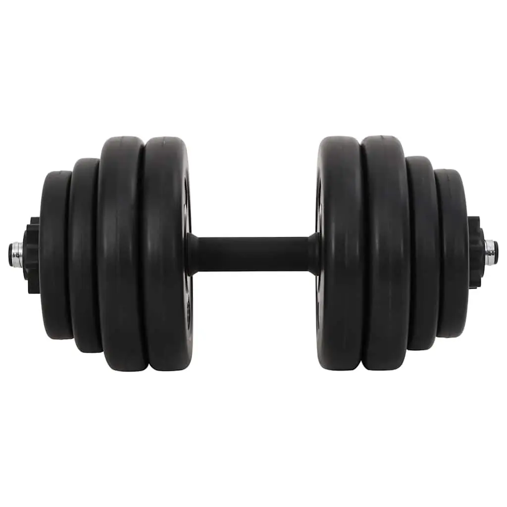 Dumbbells Red 15kg Ergonomic Anti-Slip Handles