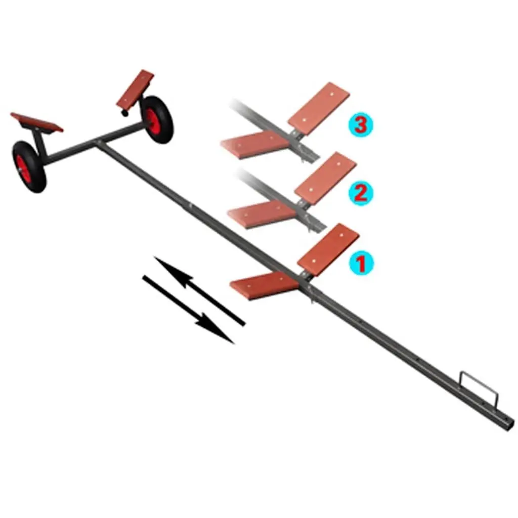 Boat Trailer for Small Vessel Transportation