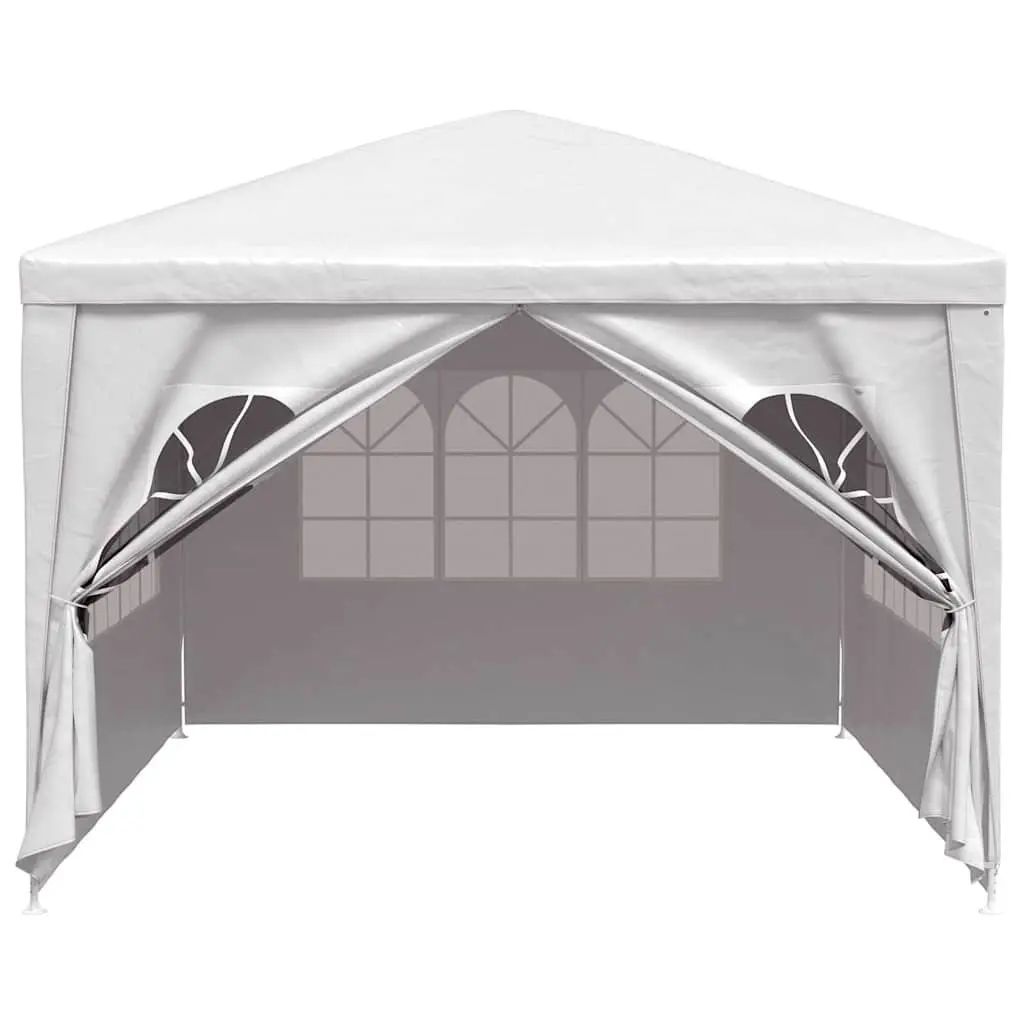 Party Tent Outdoor Gazebo 3x4m White with Door Panels