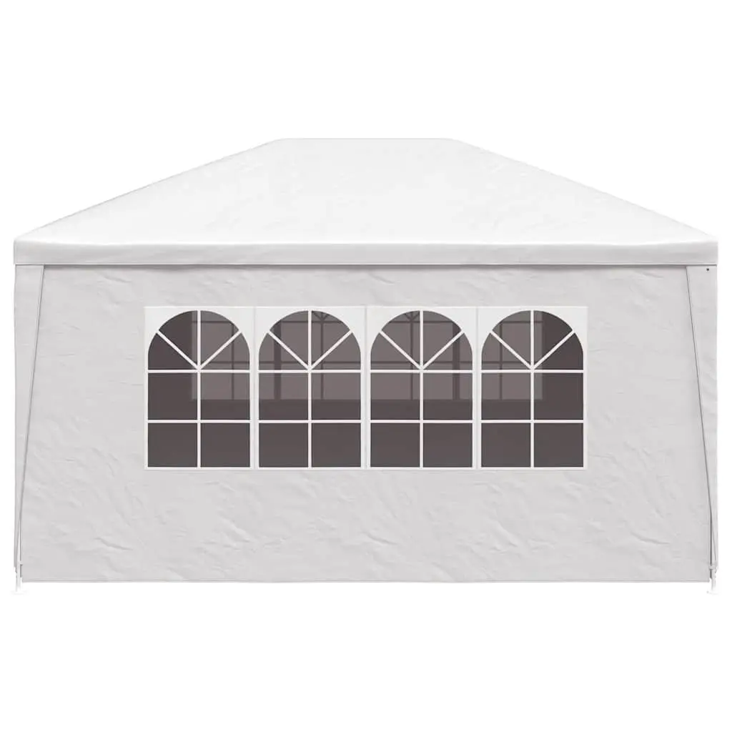 Party Tent Outdoor Gazebo 3x4m White with Door Panels