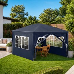 3x4 m Blue Canopy Tent - Perfect for Your Outdoor Parties